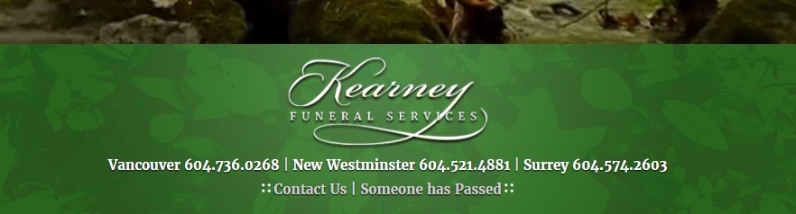 For funeral flowers hand-made and delivered toKearney's Funeral Service Cloverdale